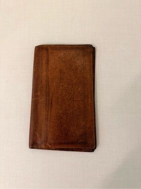 Hartmann Leather Travel Wallet / Passport Holder